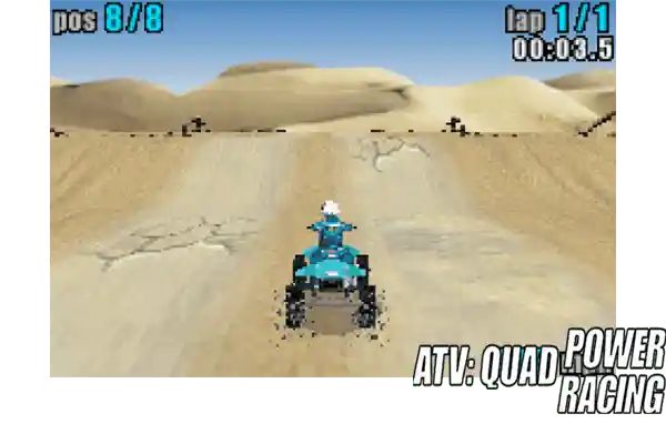 atv quad power racing